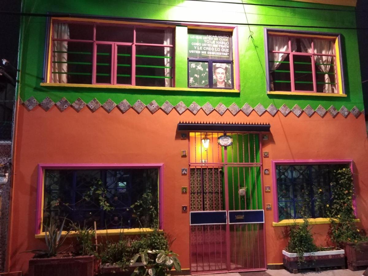 La Frida Kahlo Verde 1Er Piso Apartamento Cidade do México Exterior foto